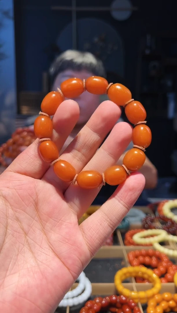 手链蜜蜡未镶嵌单圈