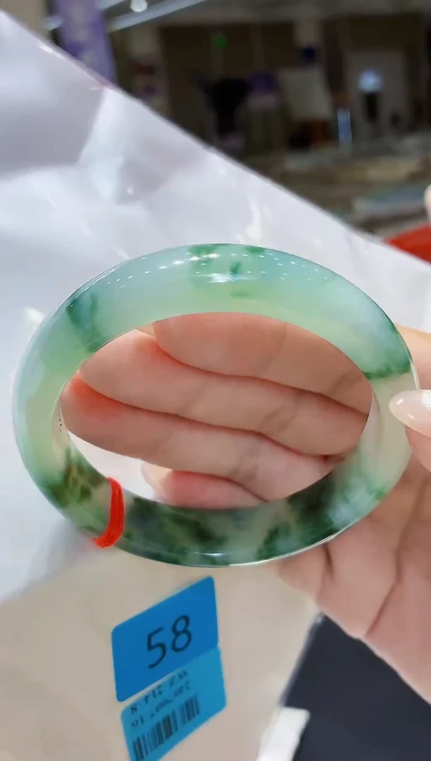 未镶嵌手镯翡翠翡翠手镯58