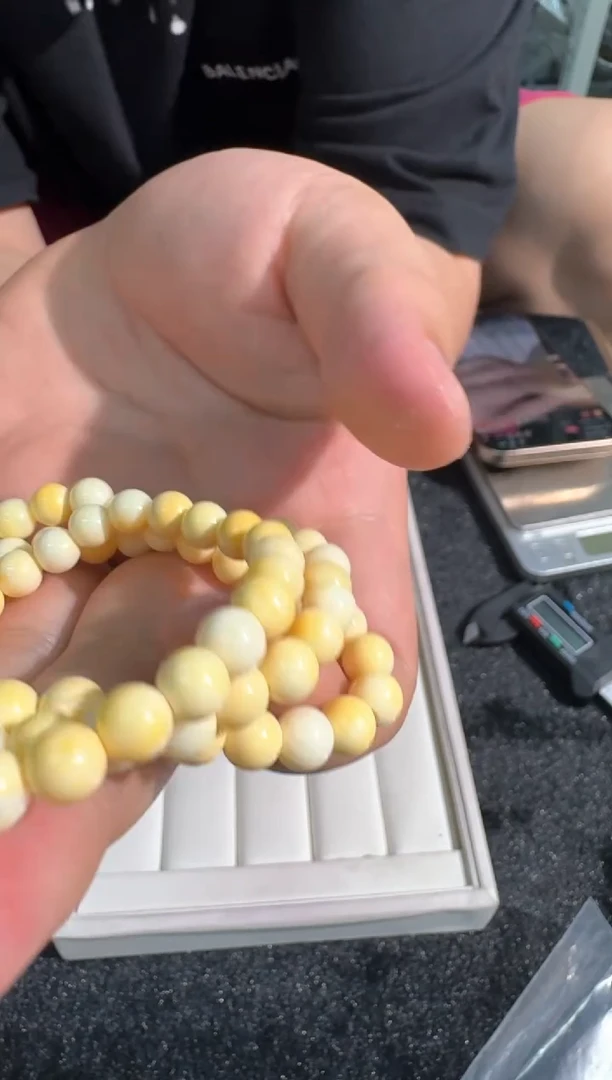 水晶手链未镶嵌L041黄金car三圈