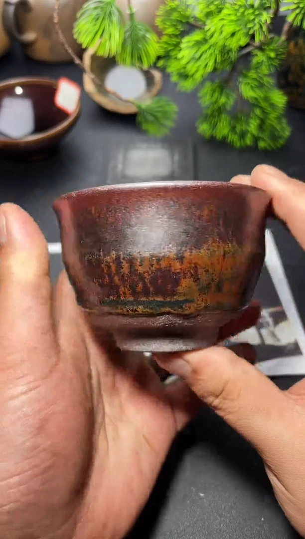 茶盏321 叶紫建盏