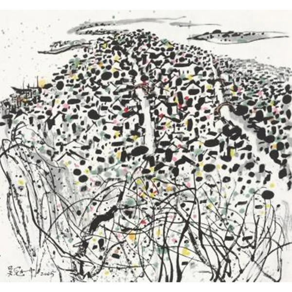 WGZ 精品版画作品-鲁迅故乡（版画）