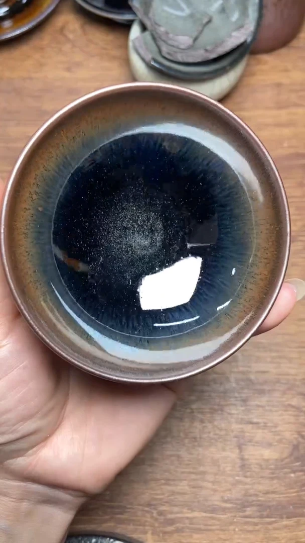茶盏微信75建盏茶盏茶盏