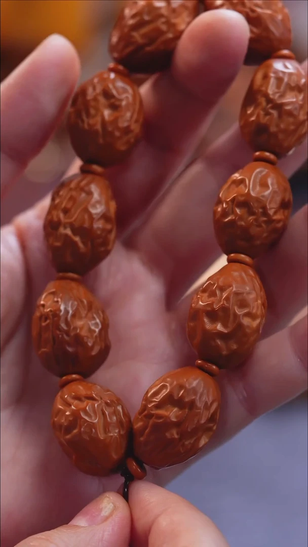 吊坠橄榄核三*苏工橄榄核