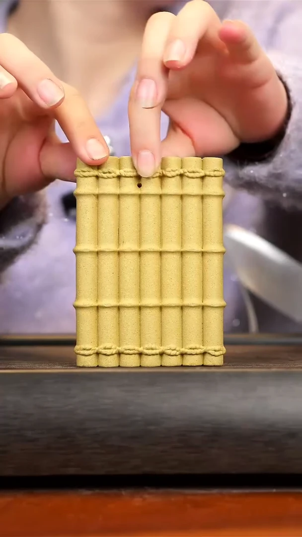 【闪购商品】紫砂茶壶念一紫砂  黄段 竹排