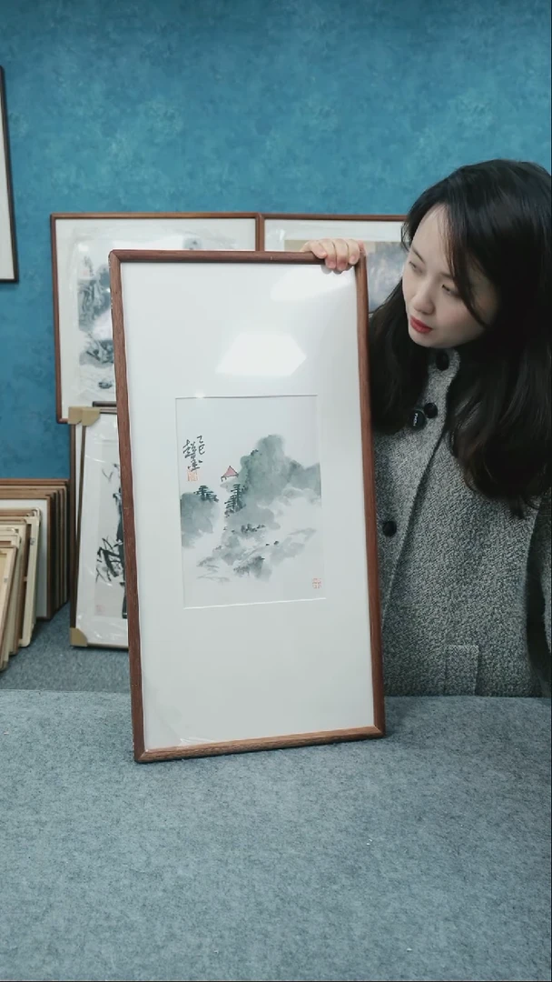 【闪购商品】国画33*66郑志超老师山水