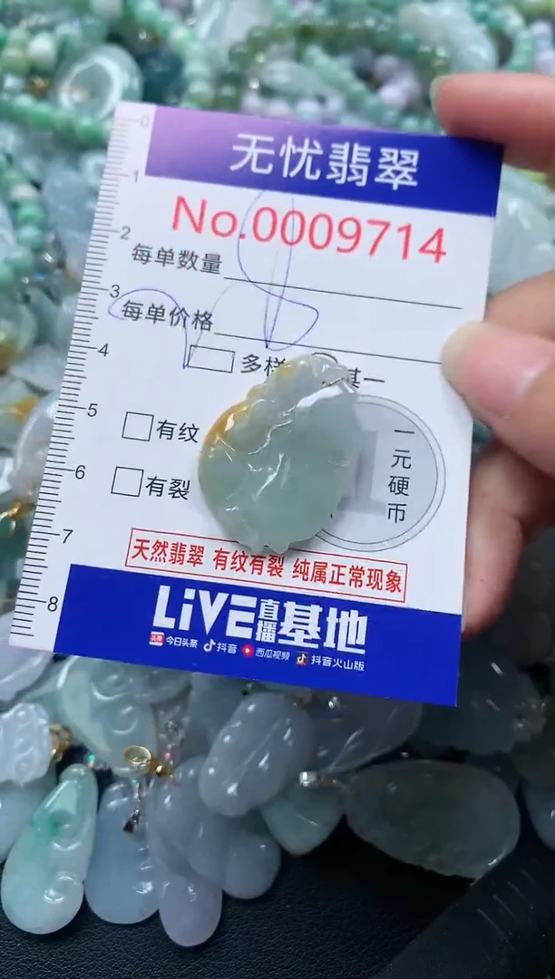 颈饰未镶嵌翡翠9714