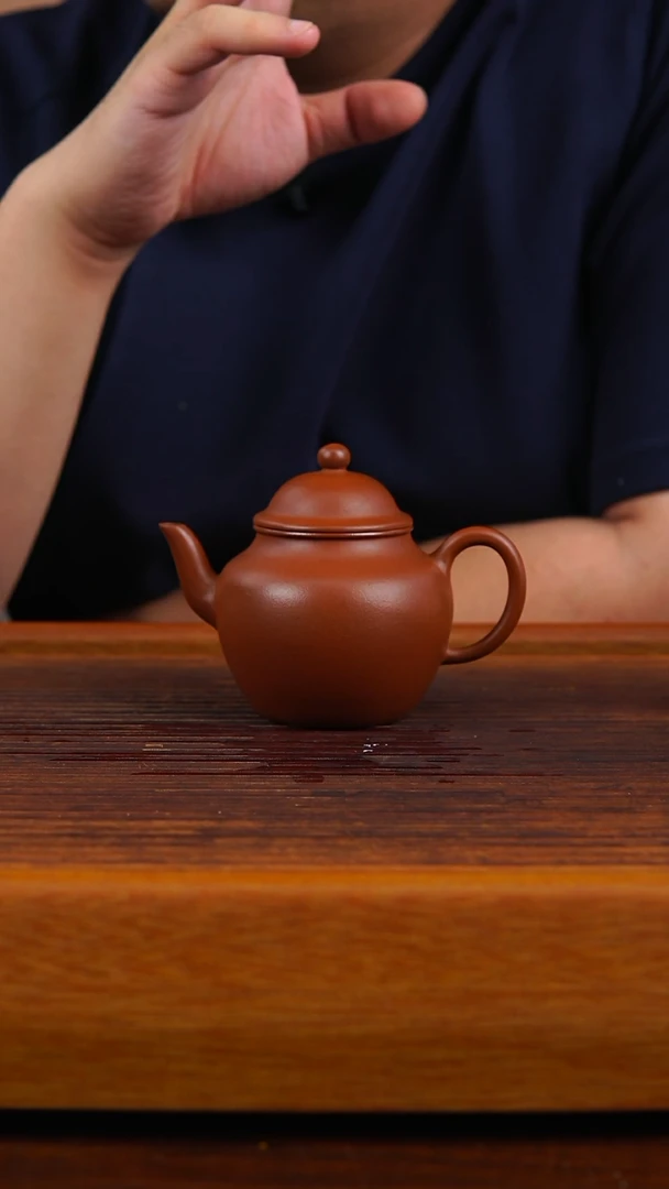 茶壶紫砂薄胎宫灯壶 周底