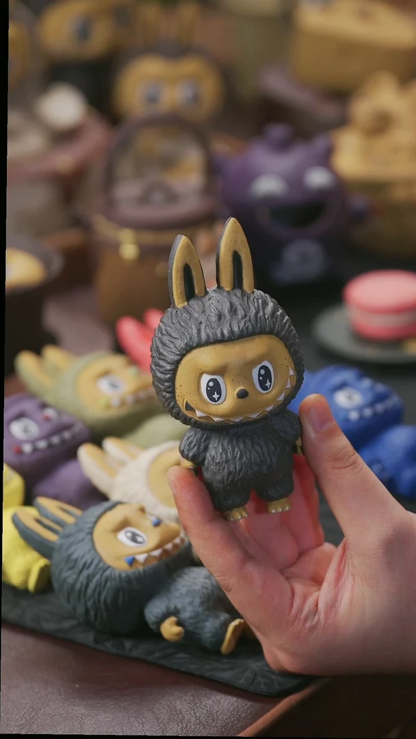 閑**鶴紫砂布布黑色中号