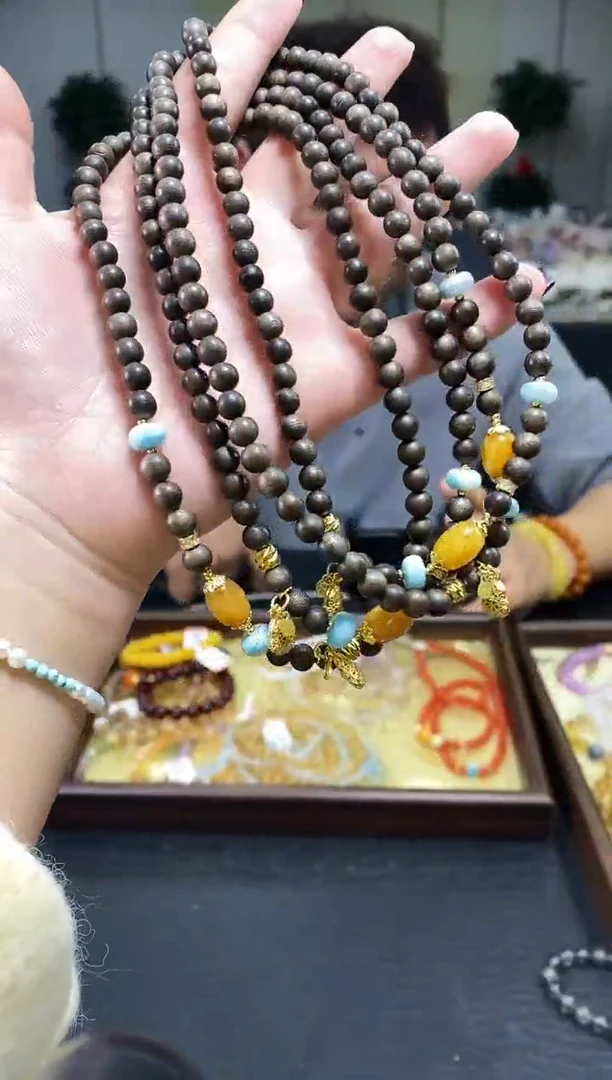 手串蜜蜡未镶嵌手串604多样性发其一