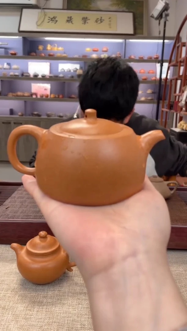 【闪购商品】紫砂茶壶老降坡 井栏