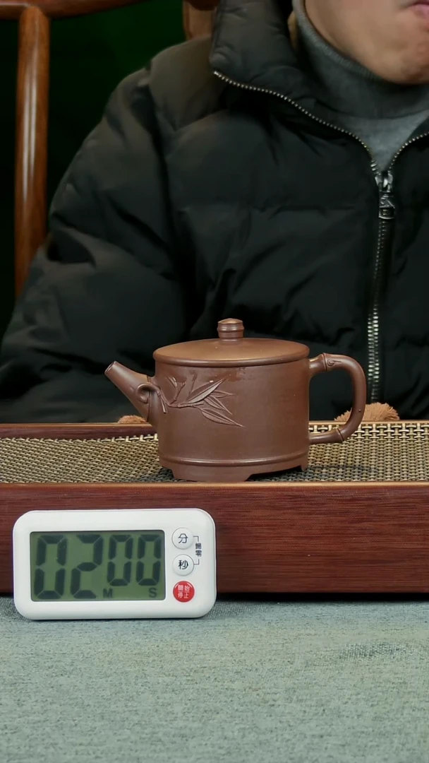 茶壶紫砂云*竹瓦壶