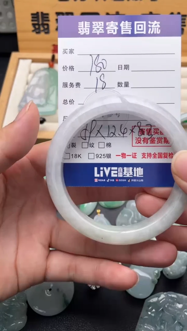 未镶嵌手镯翡翠10147075