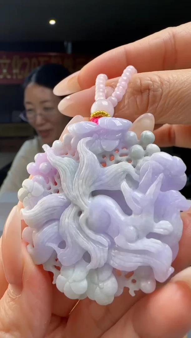 翡翠未镶嵌吊坠(赠链)YJ@@WS1WX36273