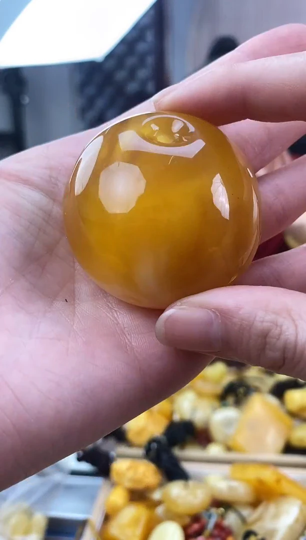 裸石琥珀未镶嵌天然琥珀蜜蜡