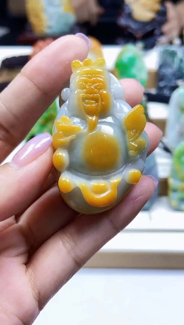 未镶嵌挂件翡翠翡翠A货