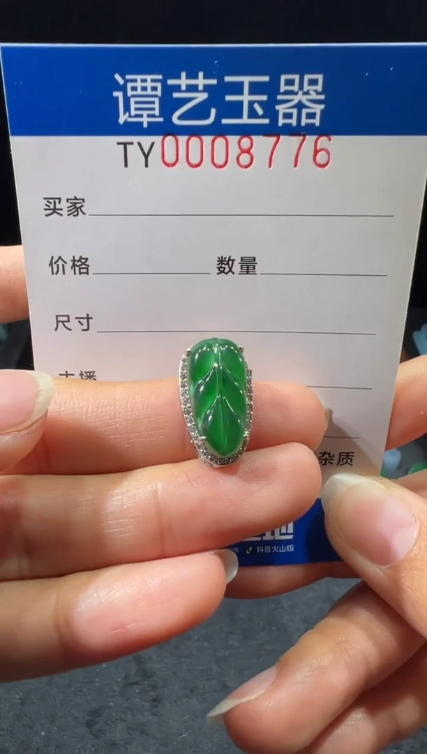 未镶嵌挂件翡翠吕8776