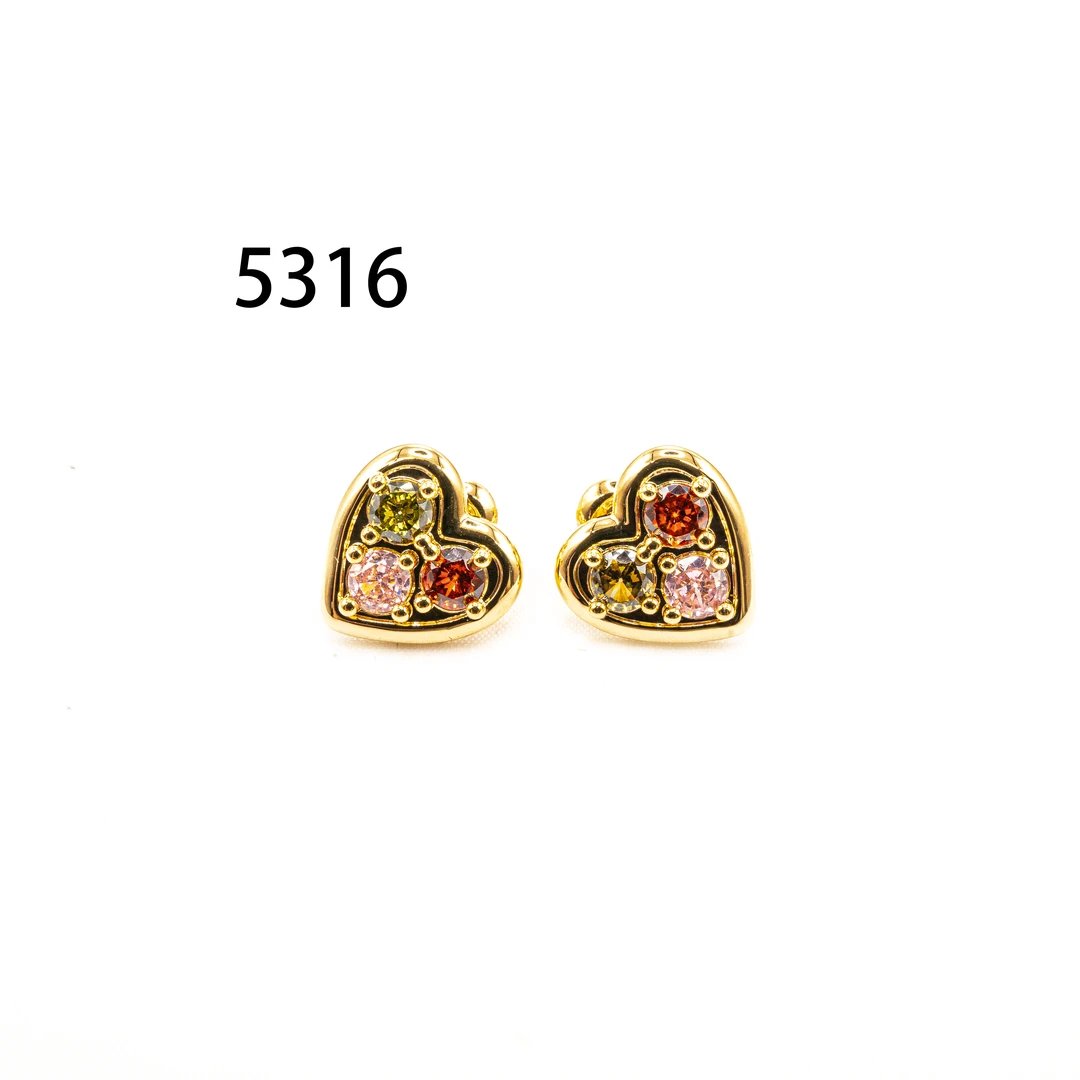 镀K金   REGIS   耳饰～5316