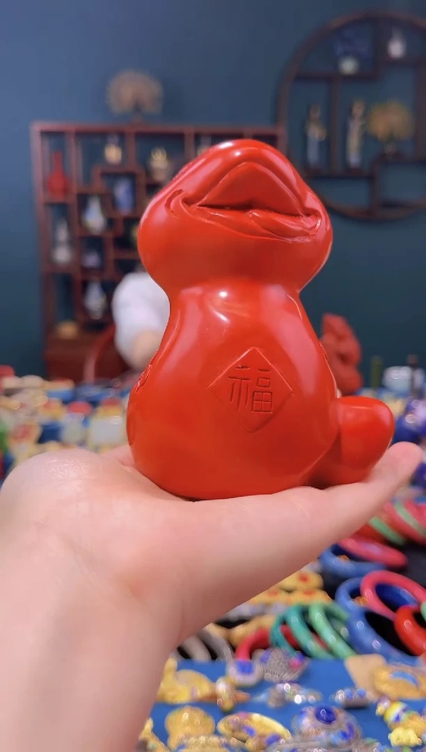 非遗技艺 大漆福蛇