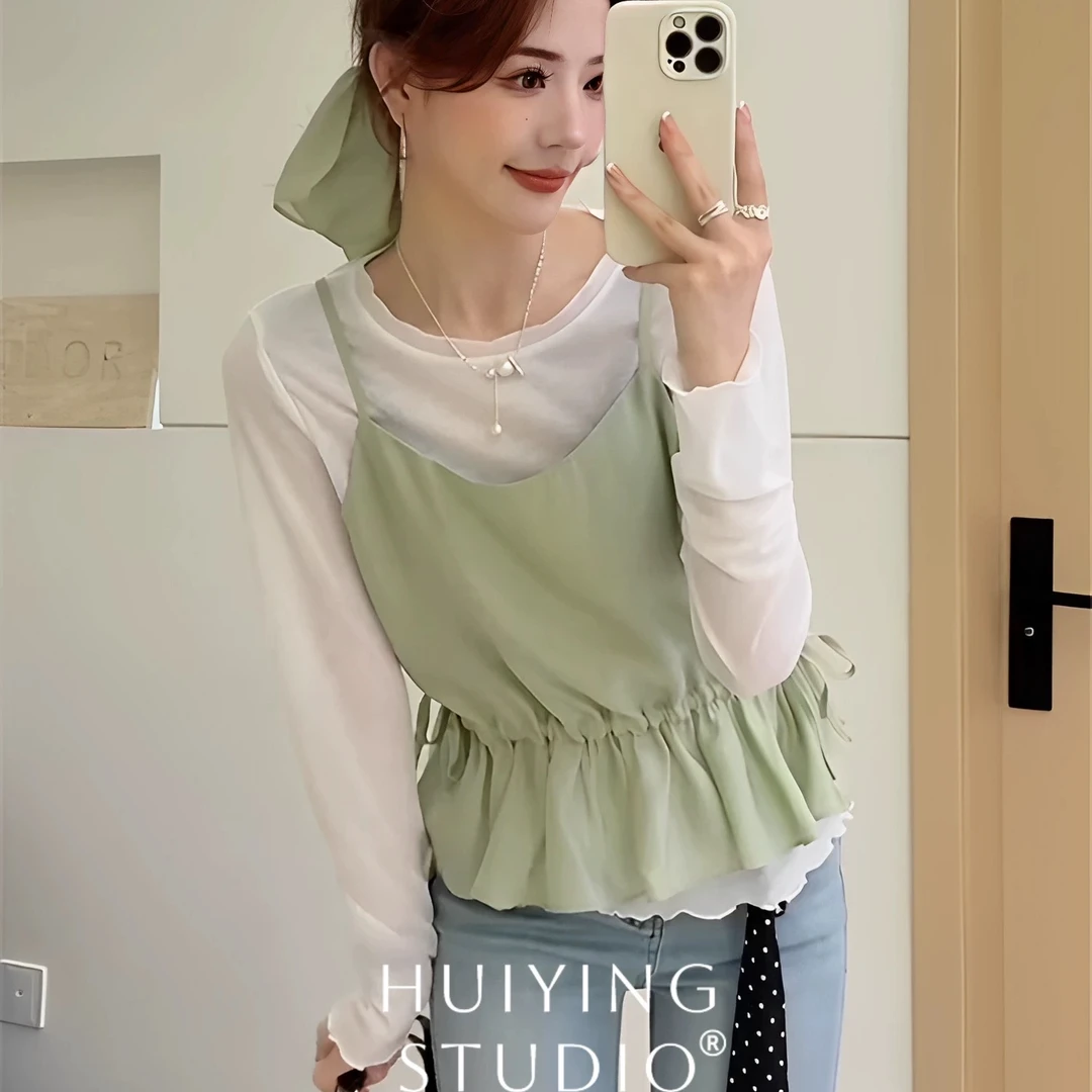 M-miao家早春上衣两件套