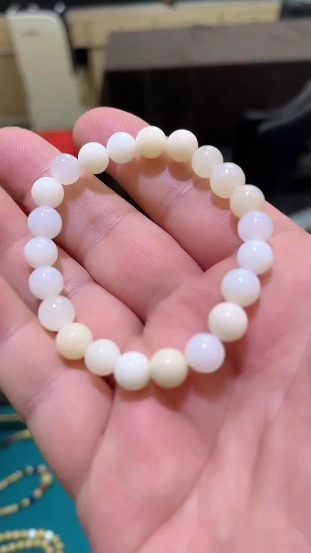 【闪购商品】蛋白石手串未镶嵌多样性发其一25021907