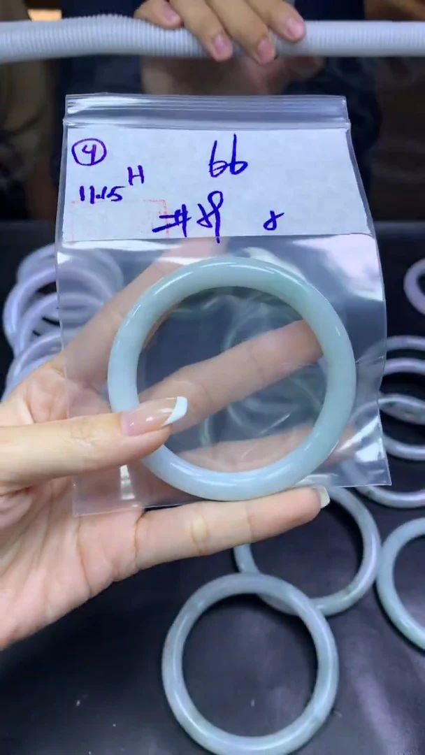 未镶嵌定制翡翠4手镯59纹+66元+拍一发一