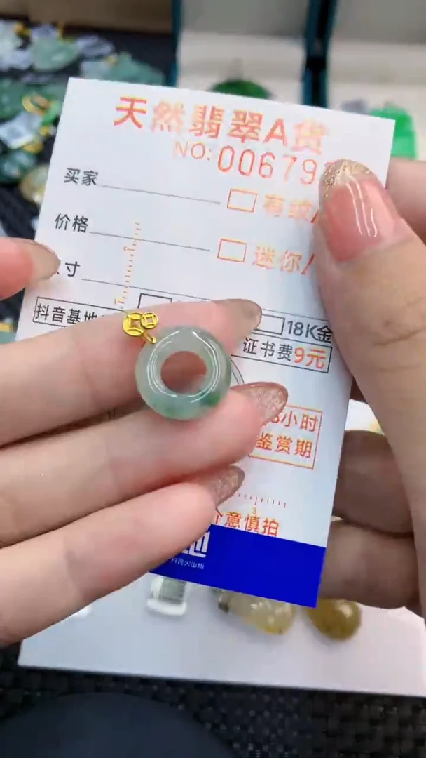 【闪购商品】翡翠银S925镶嵌颈饰 8