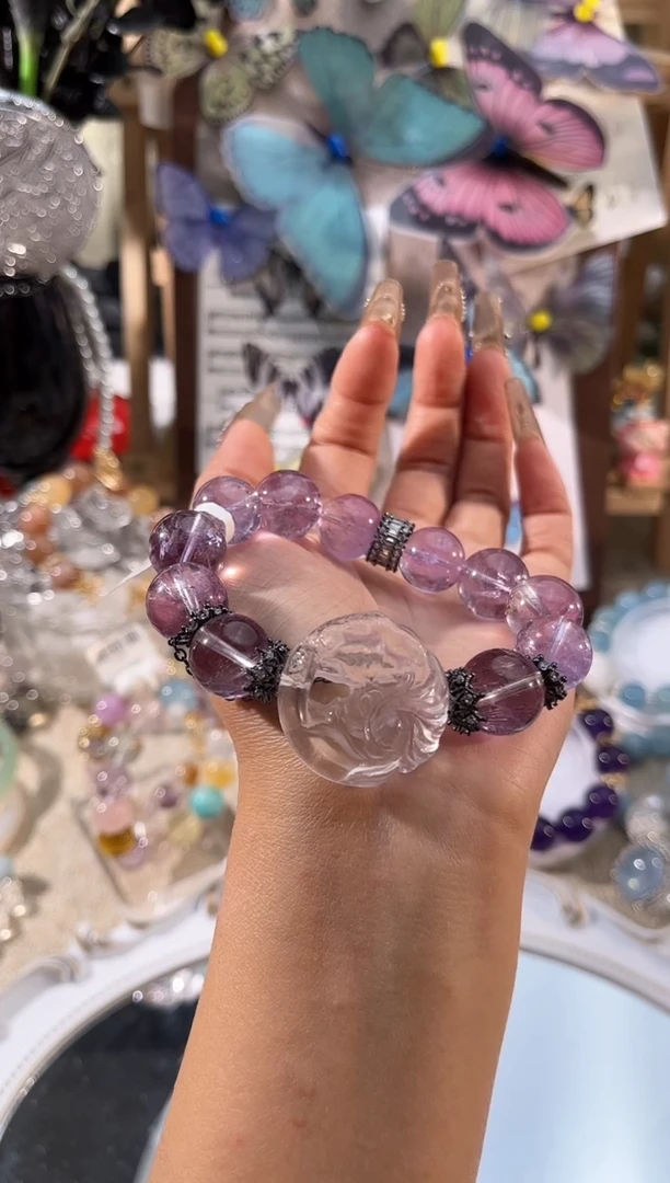 【闪购商品】水晶手链未镶嵌多样性发货颜色微差【拍两单！！】