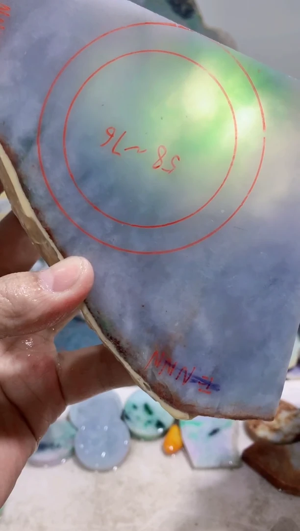 裸石翡翠0蒙0翡翠珠宝874