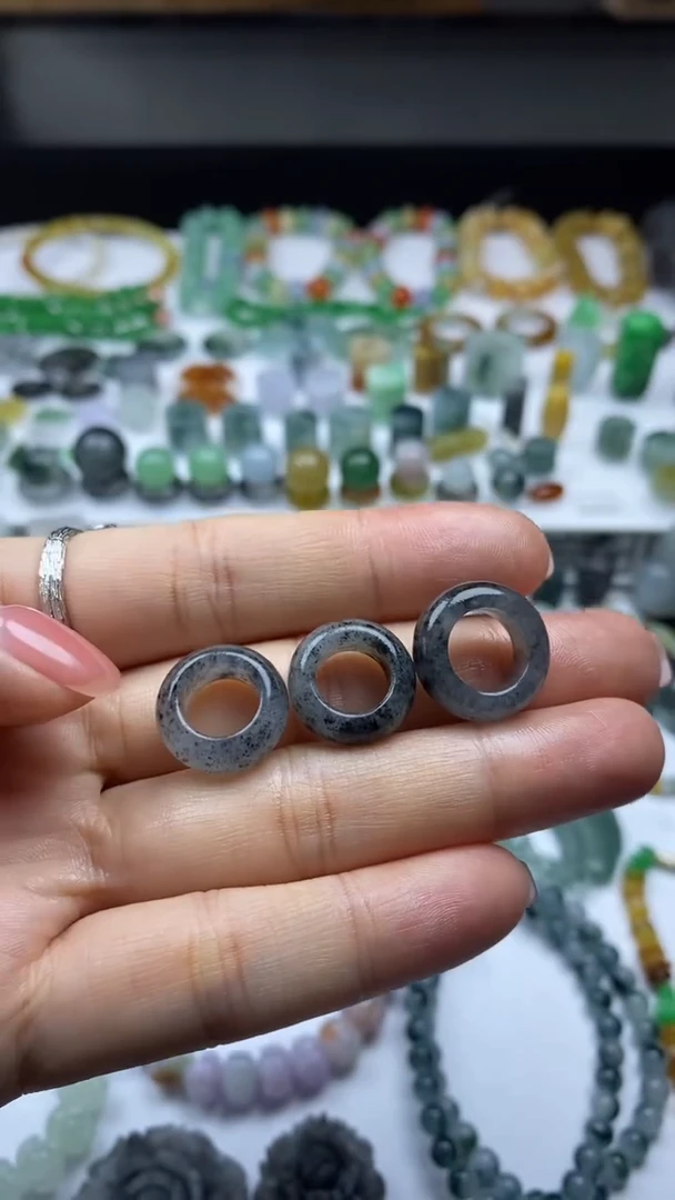 定制翡翠未镶嵌毛货定制不退不换