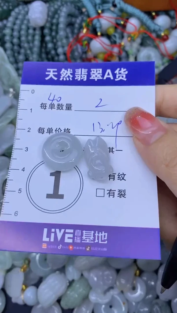 颈饰未镶嵌翡翠天然翡翠A货批量多样性发一件