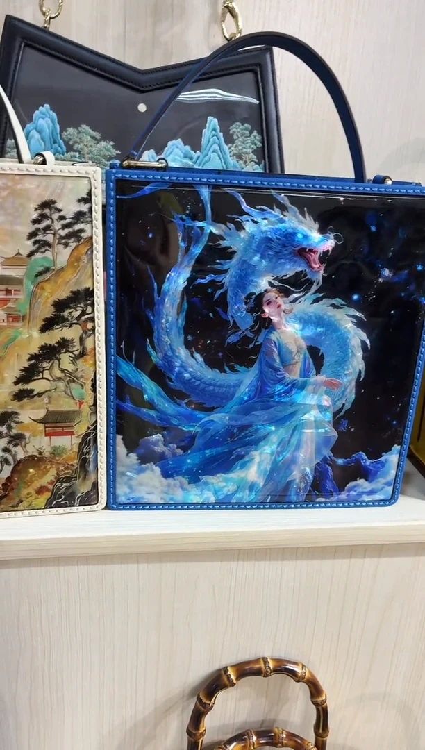 织物大****a蓝色螺钿