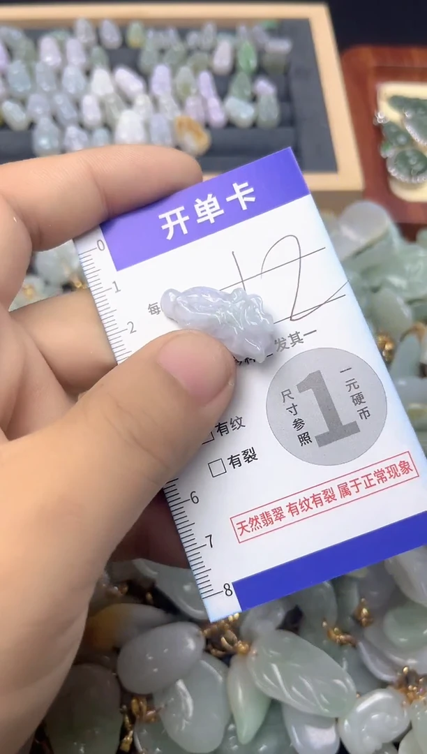 颈饰未镶嵌翡翠天然A货翡翠