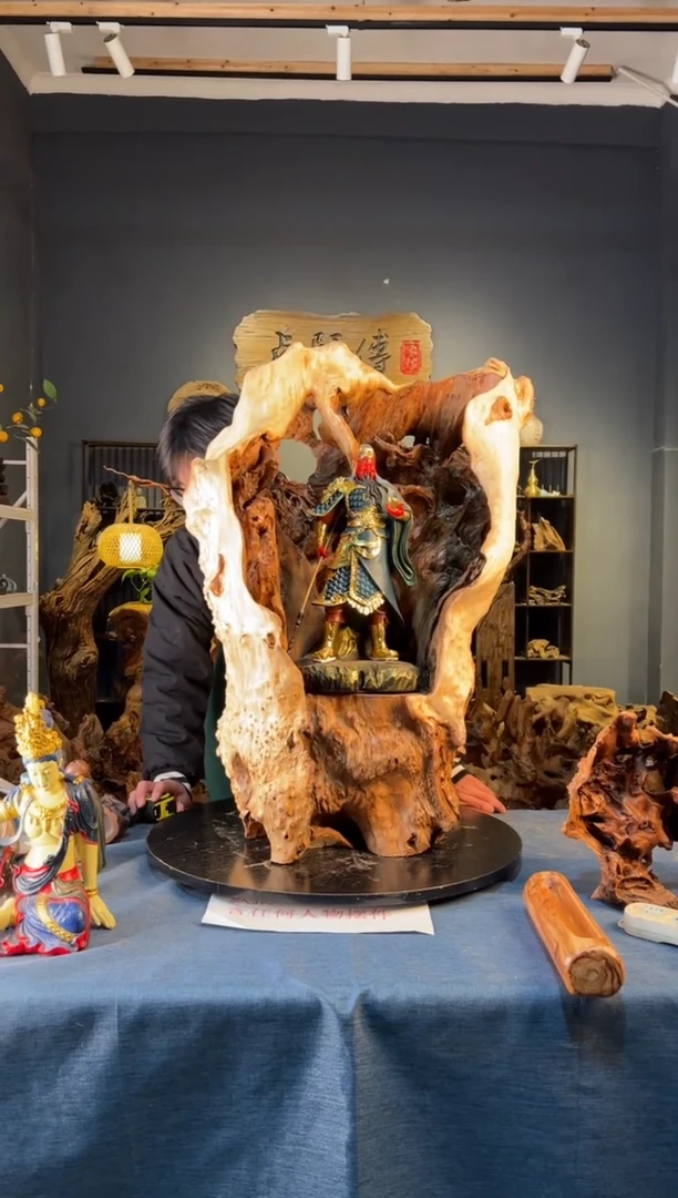 木卢师傅根艺作品（不包含人物摆件）