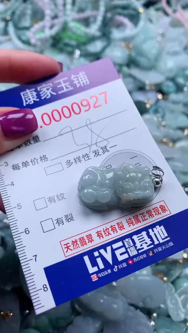颈饰未镶嵌翡翠927