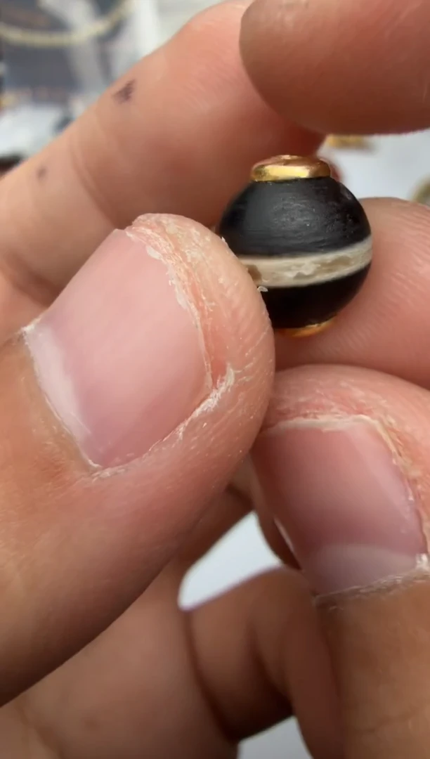 足金镶嵌配饰玛瑙/玉髓配饰