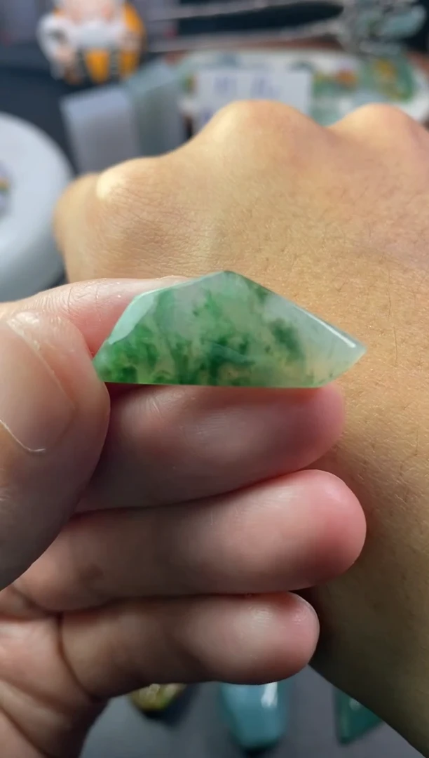 未镶嵌定制翡翠翡翠片料定制未镶嵌12.31-8