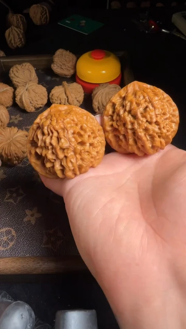 吊坠文玩核桃53尺全品龙鼎