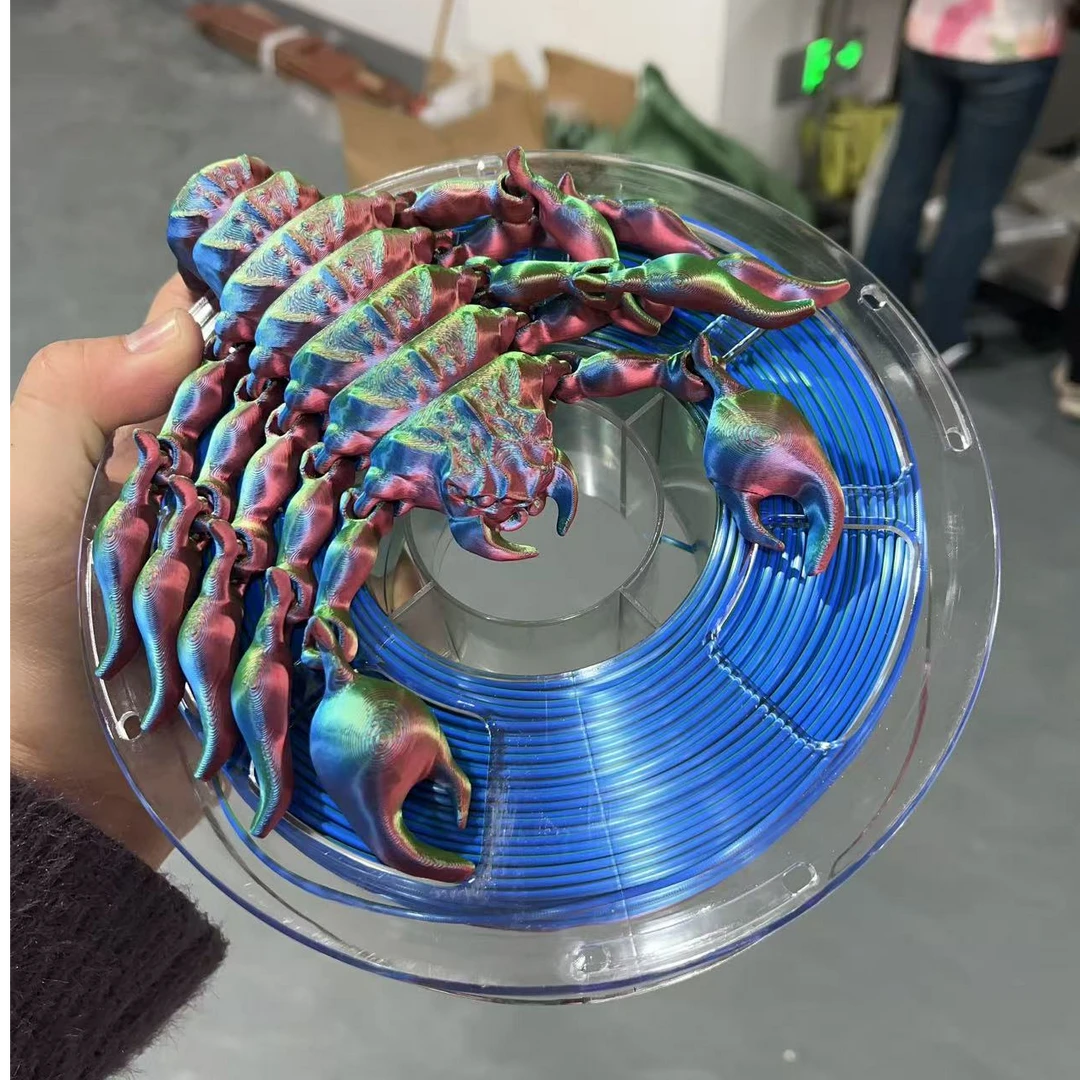 【余兄弟丝绸】（红绿蓝）三色不串色高品质3d打印耗材1kg