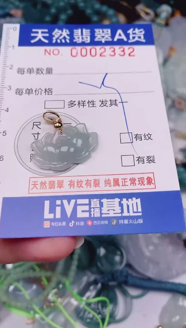 颈饰未镶嵌翡翠00002332