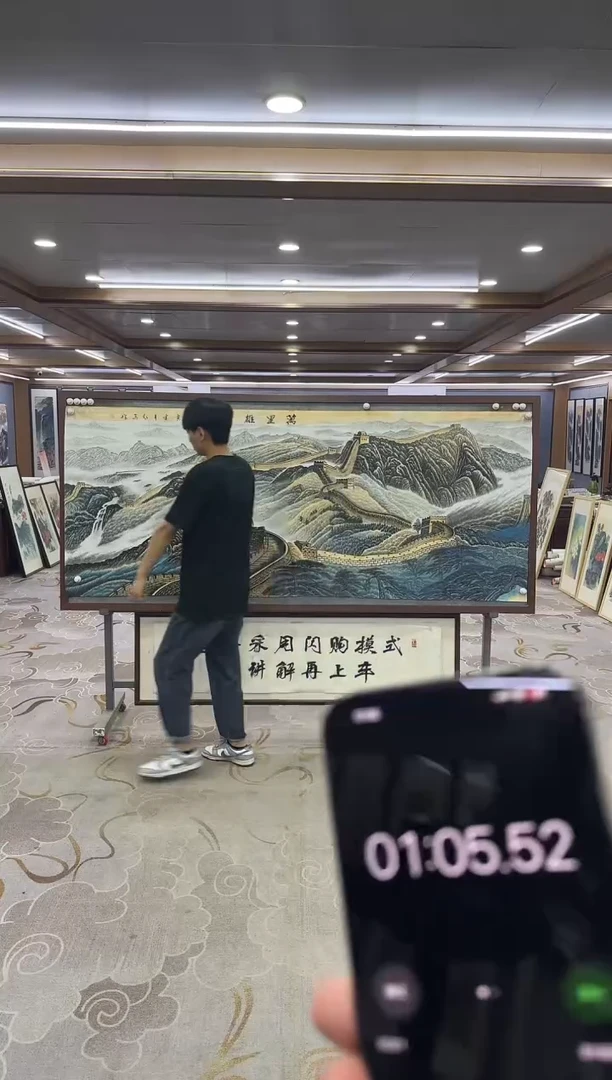 绘画绘画Y-王红兵-小八尺-山水画