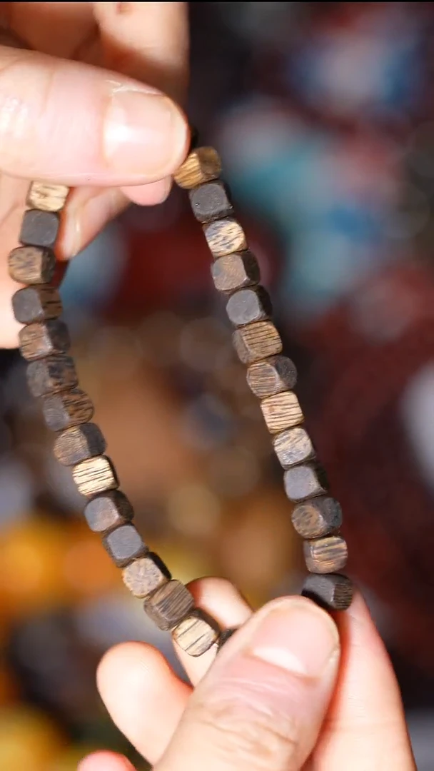 沉香手串方糖沉香-