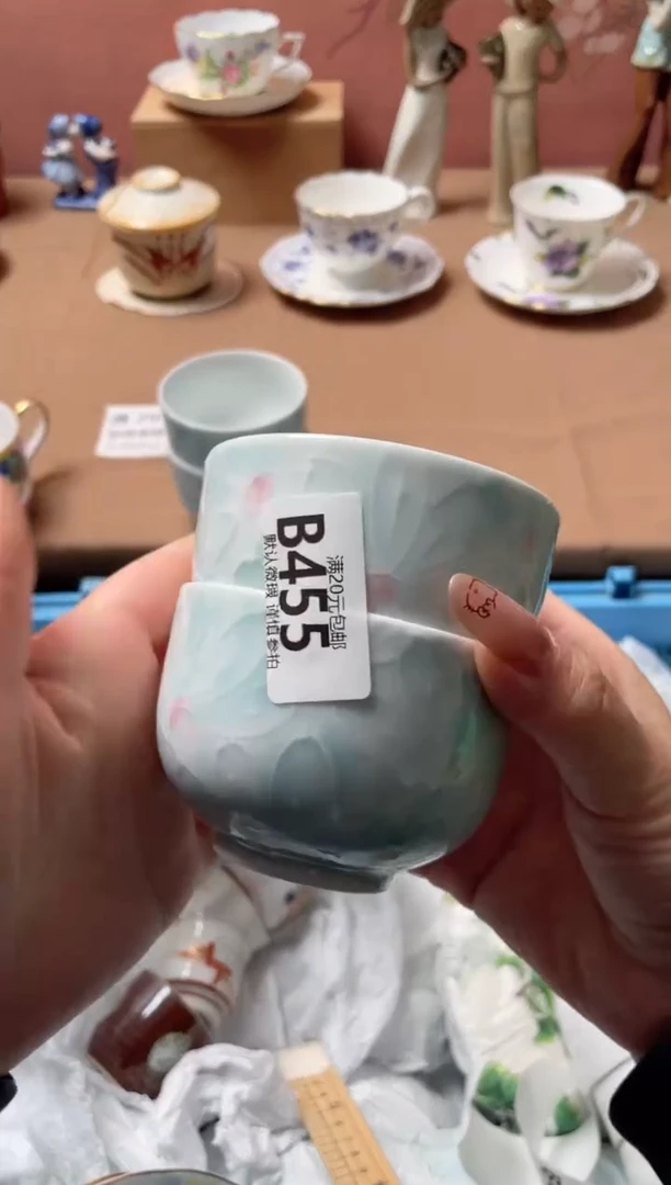 瓷片**瓷器瓷器B455