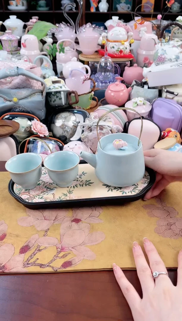 【闪购商品】瓷片茶具：库存仅剩1件