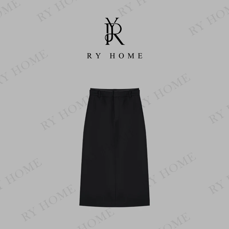 【容雨RYHOME】绵羊毛＋经典H型羊毛半身裙251Q1271
