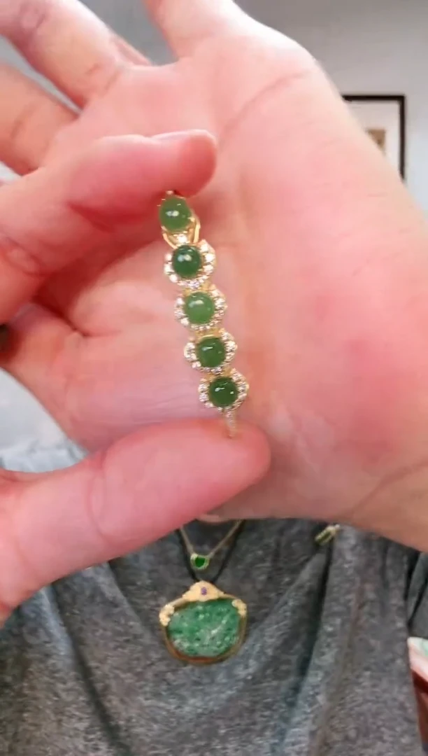 【闪购商品】和田玉吊坠银S925镶嵌吊坠