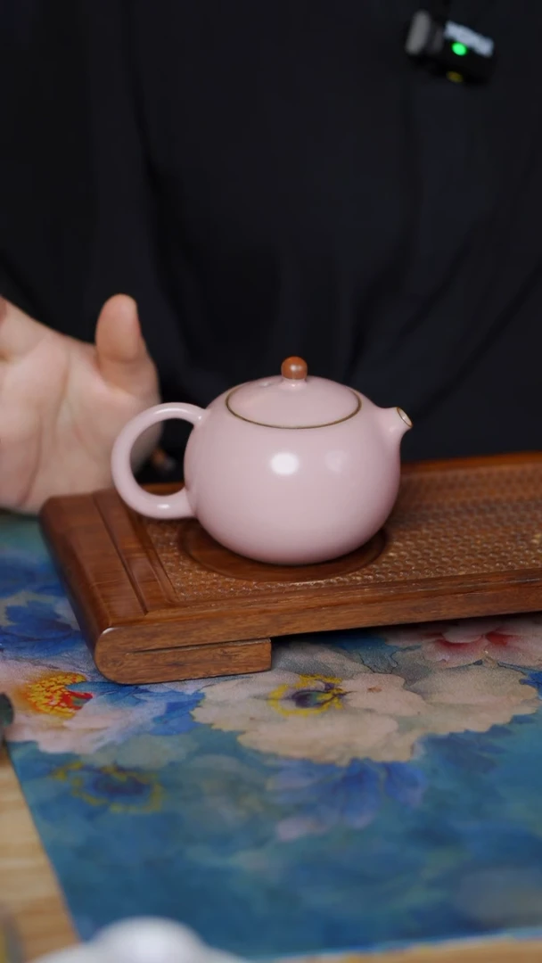 云隐造物 粉色西施壶
