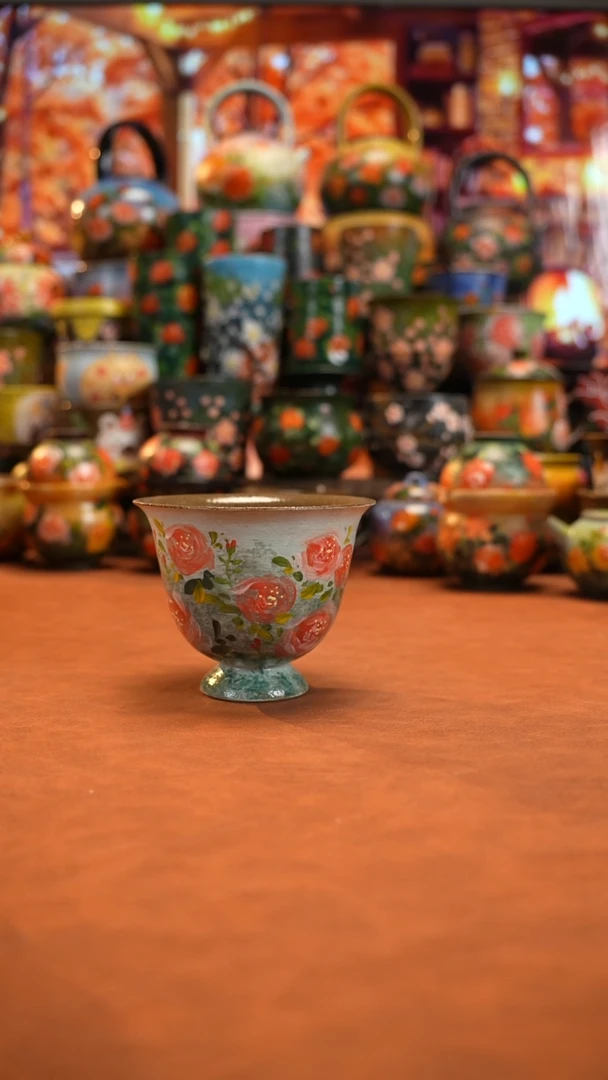 油画   釉下彩   杯子