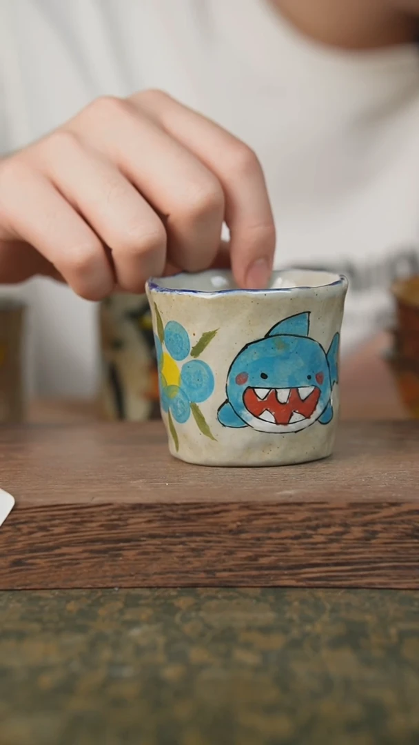 摆件泥垚手作 景德镇手工手绘器物