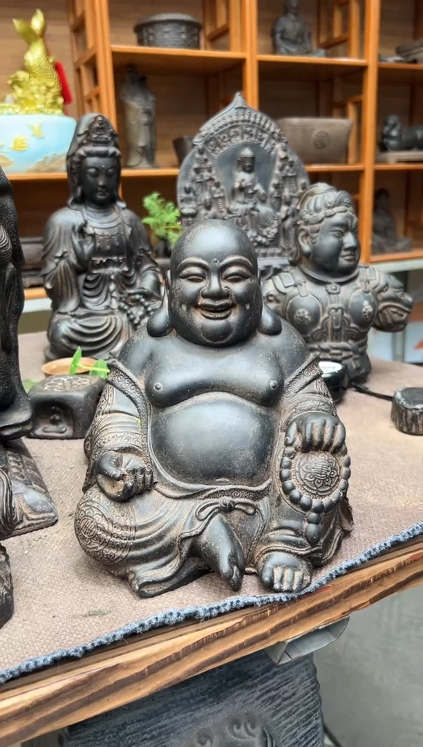 陶土【火山泥】大肚佛