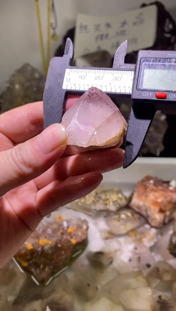 未镶嵌珠宝半成品水晶126号四川超七花园水晶